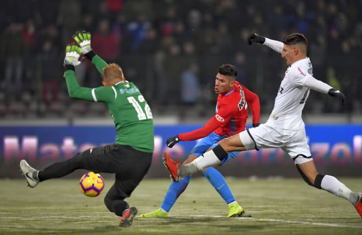 FCSB - GAZ METAN 2-1 // Palpitații la Pitești: FCSB câștigă cu emoții, la debutul în noul exil, și se menține în cursa de urmărire a liderului. Meci foarte tensionat