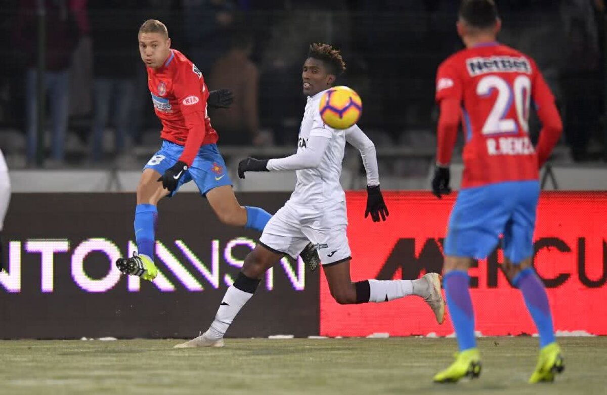 FCSB - GAZ METAN 2-1 // Palpitații la Pitești: FCSB câștigă cu emoții, la debutul în noul exil, și se menține în cursa de urmărire a liderului. Meci foarte tensionat