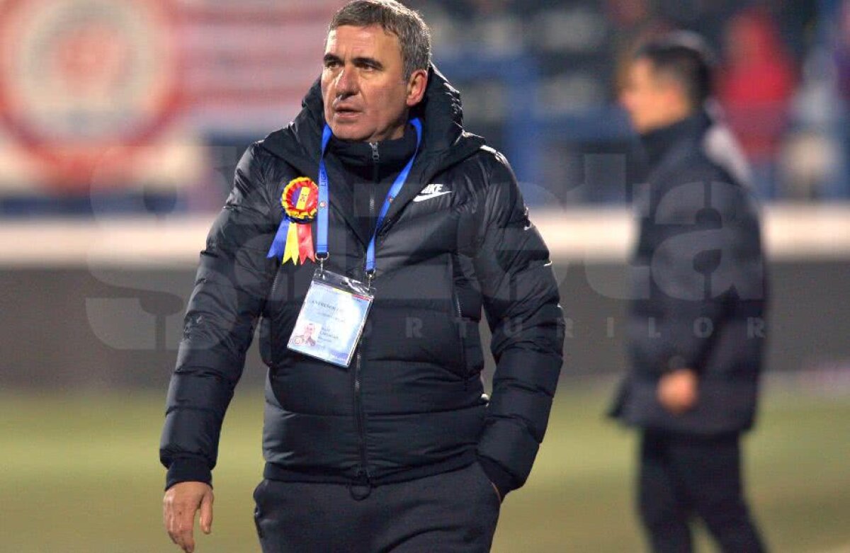 FOTO Gestul unic printre antrenorii din Liga 1 făcut de Gică Hagi în etapa a 17-a