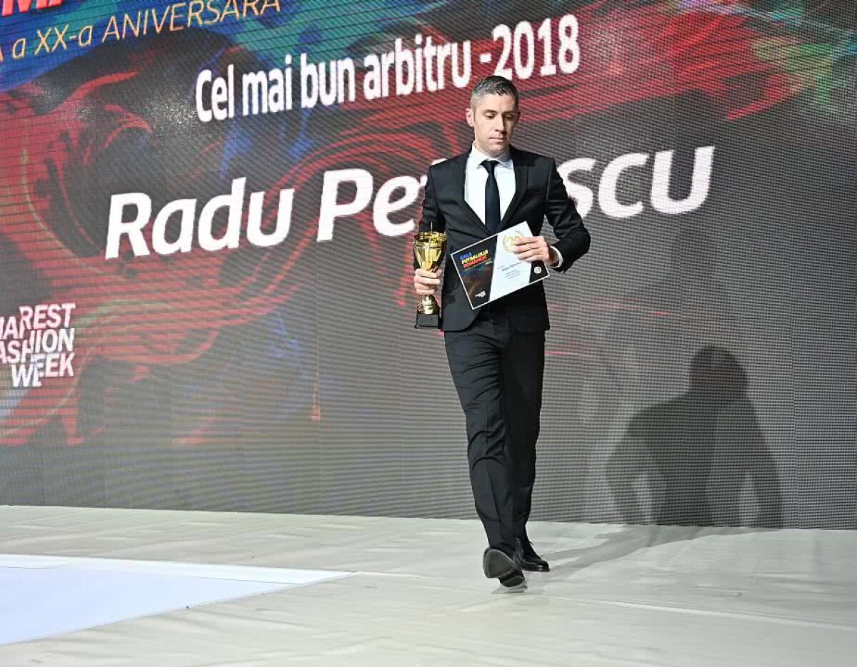 GALERIE FOTO Premiile de la Gala Fotbalului Românesc » Craiova - FCSB 4-3 la distincții! Cine e fotbalistul anului 2018