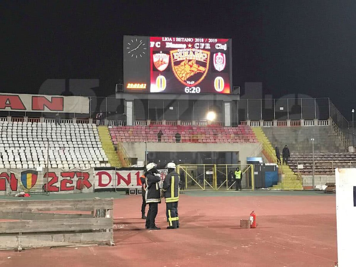 VIDEO + FOTO Asistență JENANTĂ la Dinamo - CFR! Câți suporteri au venit în "Ștefan cel Mare" la -3 grade 