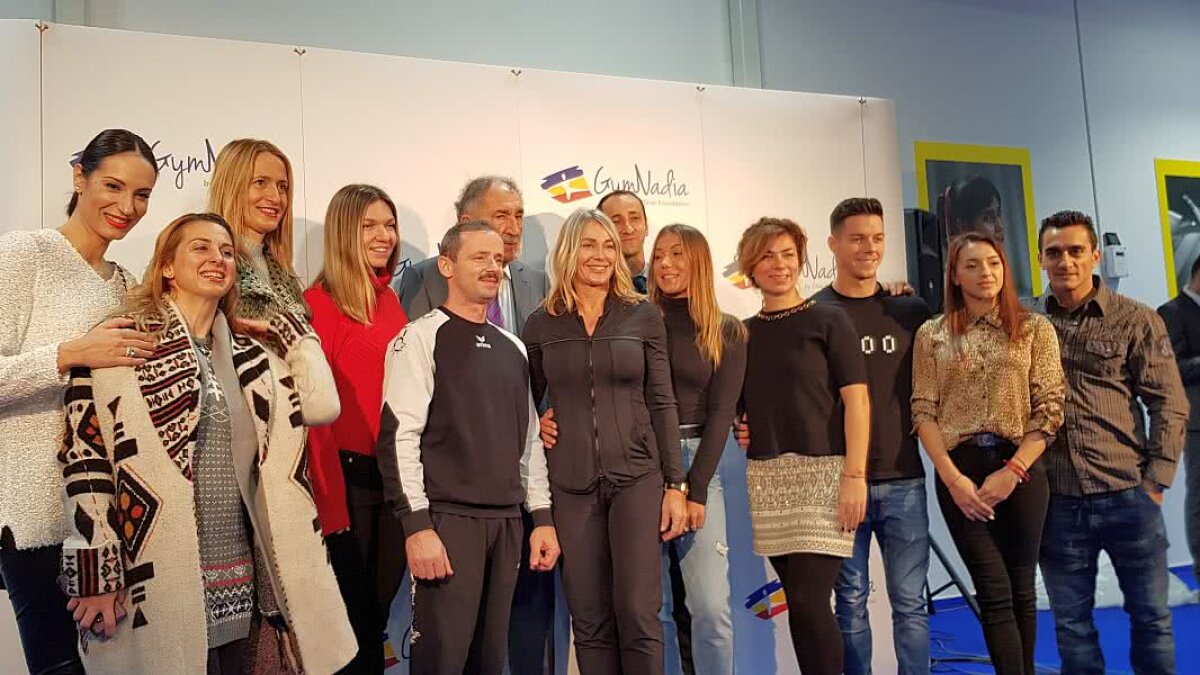 VIDEO+FOTO Nadia a inaugurat grădinița pentru micii gimnaști » Poanta zilei la eveniment: "Nu e copilul meu, e al lui Borcea" :D