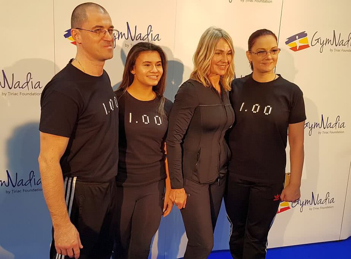 VIDEO+FOTO Nadia a inaugurat grădinița pentru micii gimnaști » Poanta zilei la eveniment: "Nu e copilul meu, e al lui Borcea" :D