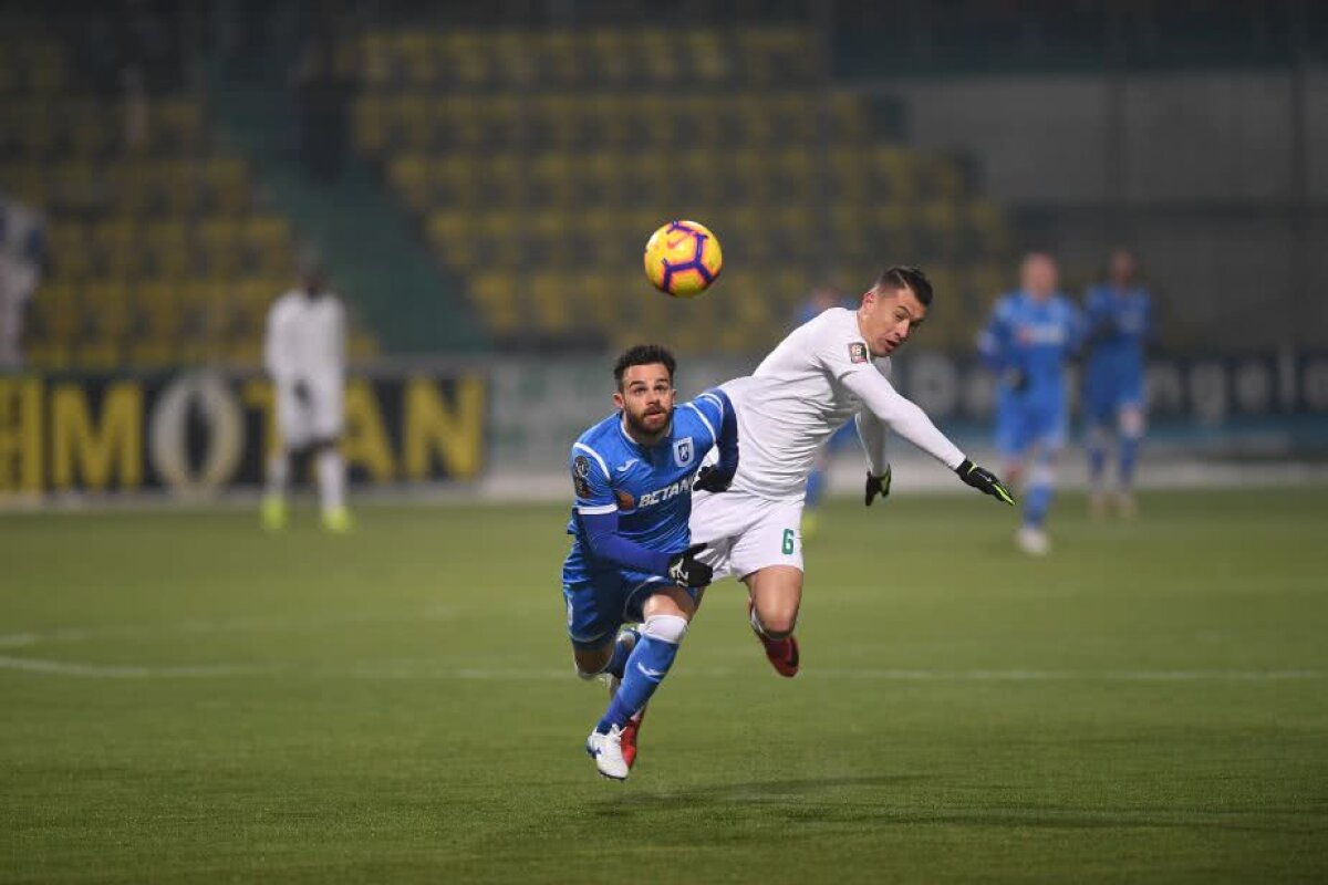 CHIAJNA - CSU CRAIOVA 1-3 // VIDEO + FOTO Oltenii înving lejer la Chiajna și profită de pașii greșiți ai echipelor din față. Clasamentul actualizat