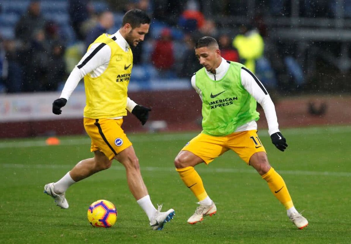 FOTO Florin Andone, titular în Premier League » Brighton, eșec în deplasarea de la Burnley