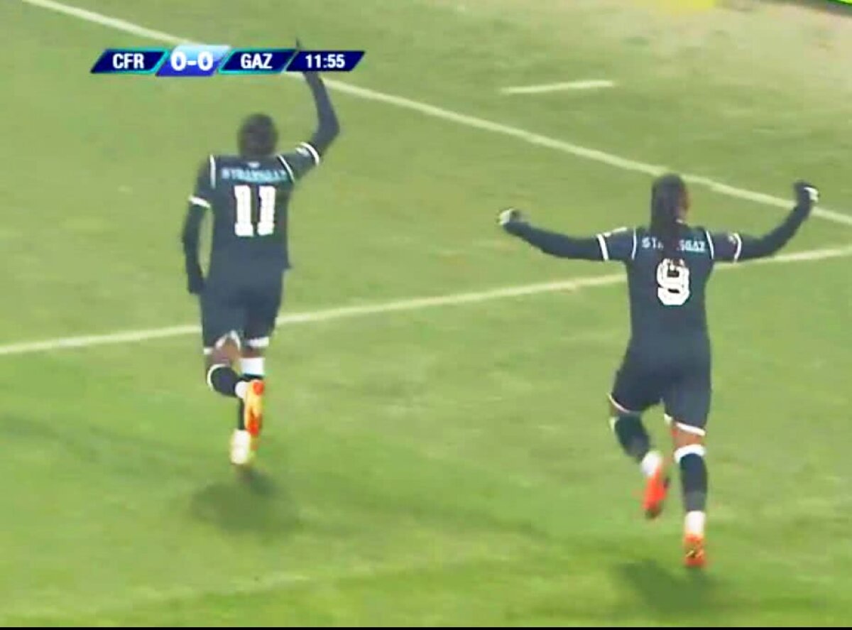 CFR - GAZ METAN // VIDEO + FOTO Eroare de neînțeles comisă de Arlauskis » Tot stadionul a amuțit