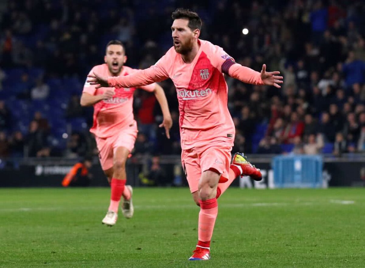 ESPANYOL - BARCELONA 0-4 // VIDEO + FOTO Cui îi trebuie Balonul de Aur? Messi, două goluri fabuloase și încă un RECORD bătut » Cum arată lupta la titlu