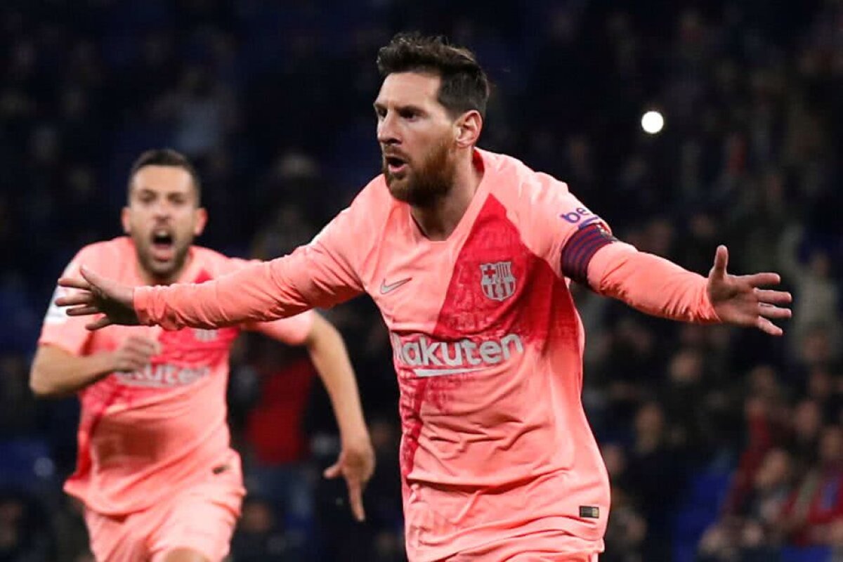 ESPANYOL - BARCELONA 0-4 // VIDEO + FOTO Cui îi trebuie Balonul de Aur? Messi, două goluri fabuloase și încă un RECORD bătut » Cum arată lupta la titlu