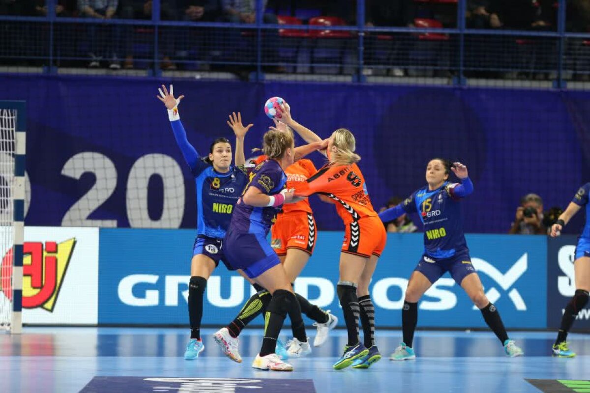 ROMÂNIA - OLANDA 24-29. Ce duș rece! ”Tricolorele” făcute KO de Olanda