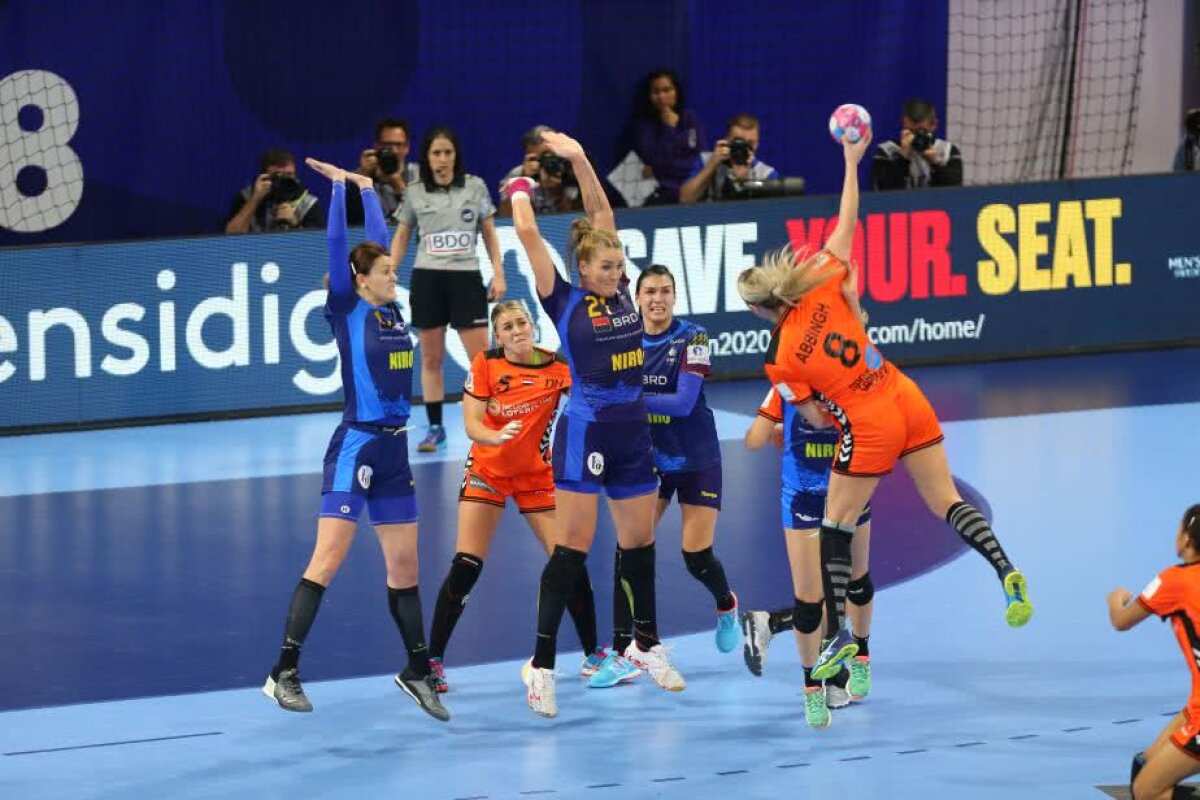 ROMÂNIA - OLANDA 24-29. Ce duș rece! ”Tricolorele” făcute KO de Olanda