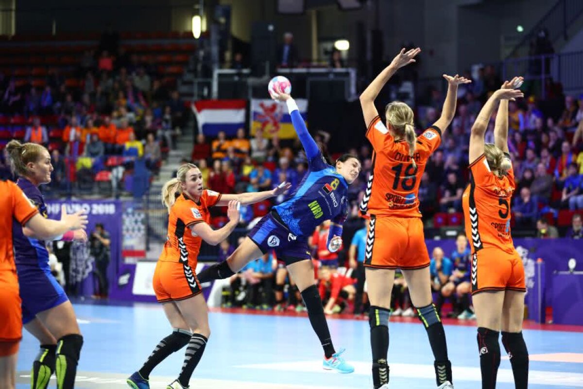 ROMÂNIA - OLANDA 24-29. Ce duș rece! ”Tricolorele” făcute KO de Olanda