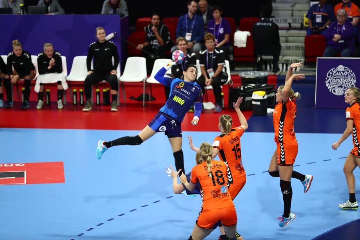 ROMÂNIA - OLANDA 24-29. Ce duș rece! ”Tricolorele” făcute KO de Olanda