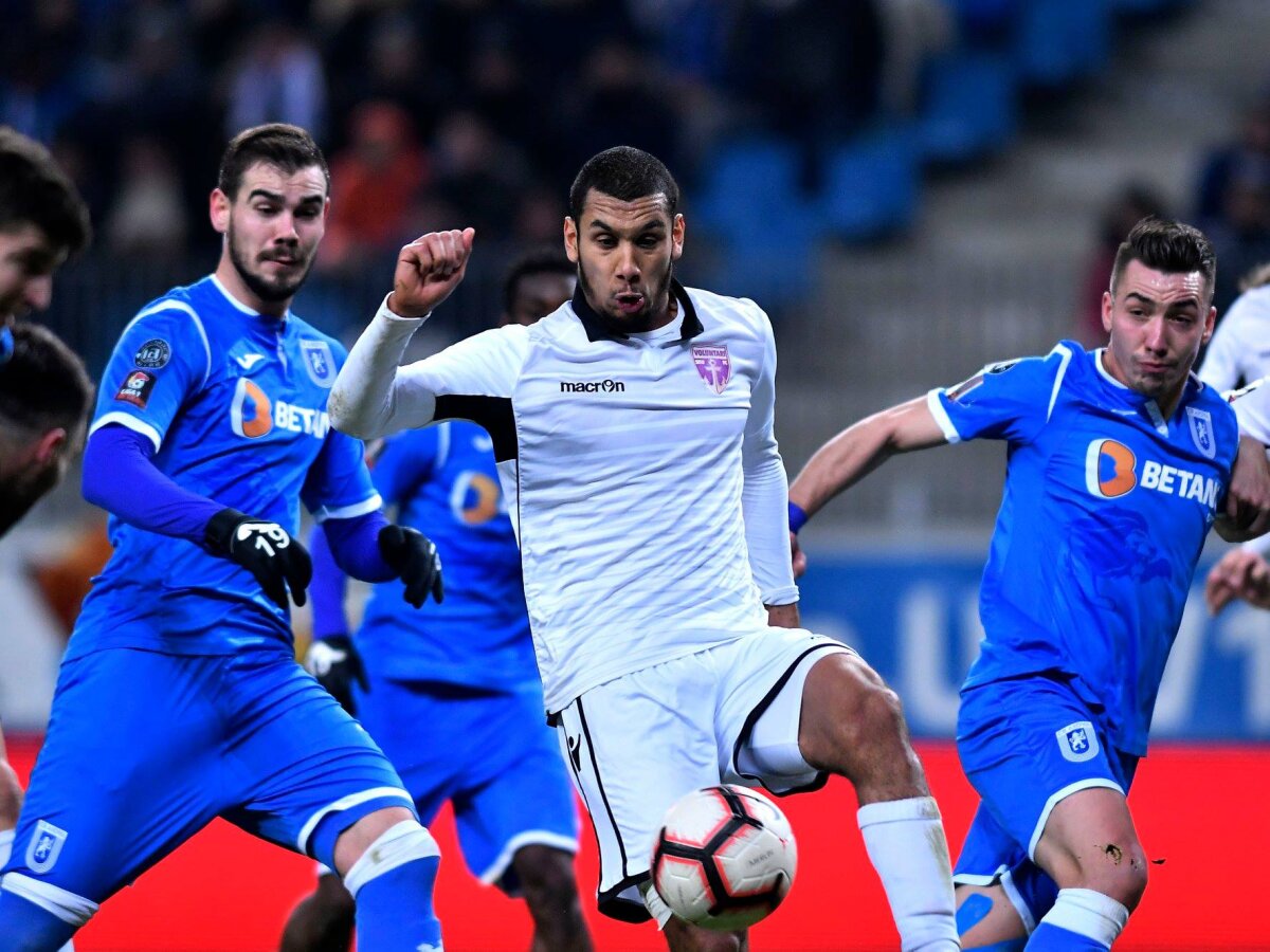 FOTO & VIDEO » Pirații Olteniei » Victorie și urcare în clasament! Craiova trece de Voluntari și pune presiune pe FCSB și CFR Cluj