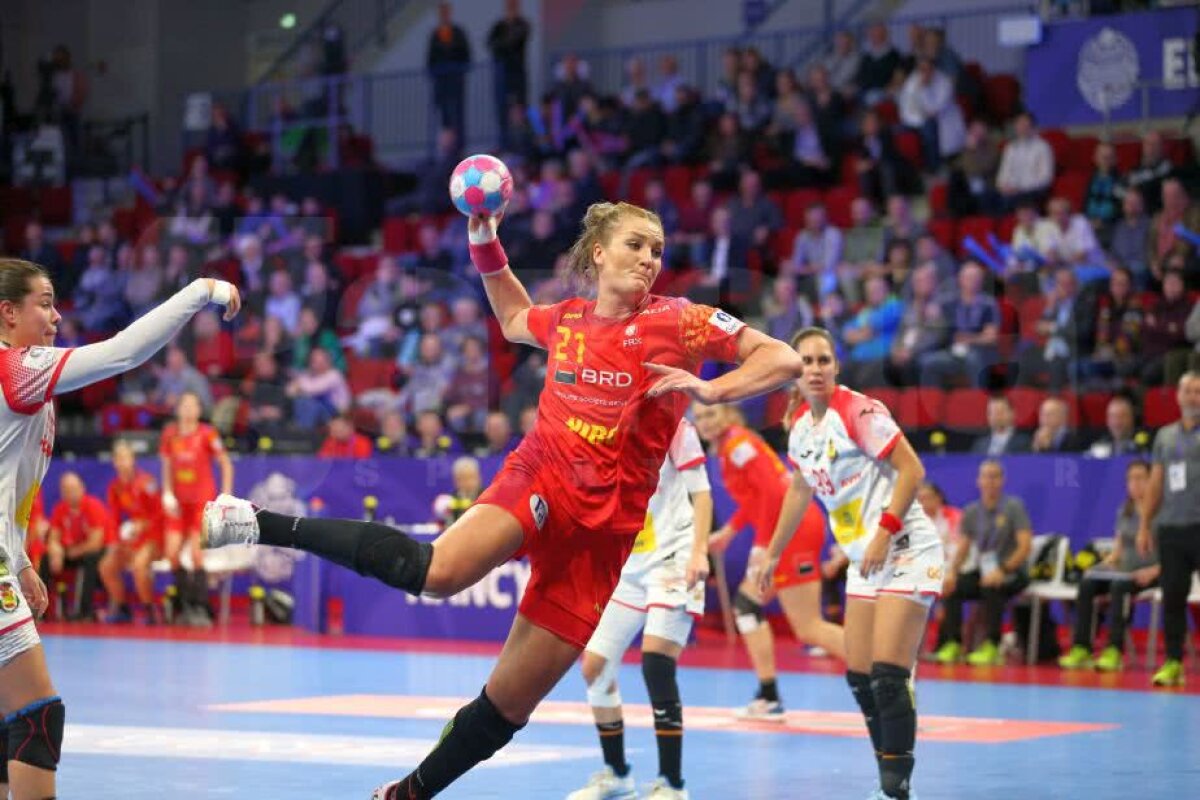 GALERIE FOTO ROMÂNIA - SPANIA 27-25 // Victorie smulsă din carne! Crina Pintea a terminat partida în lacrimi 