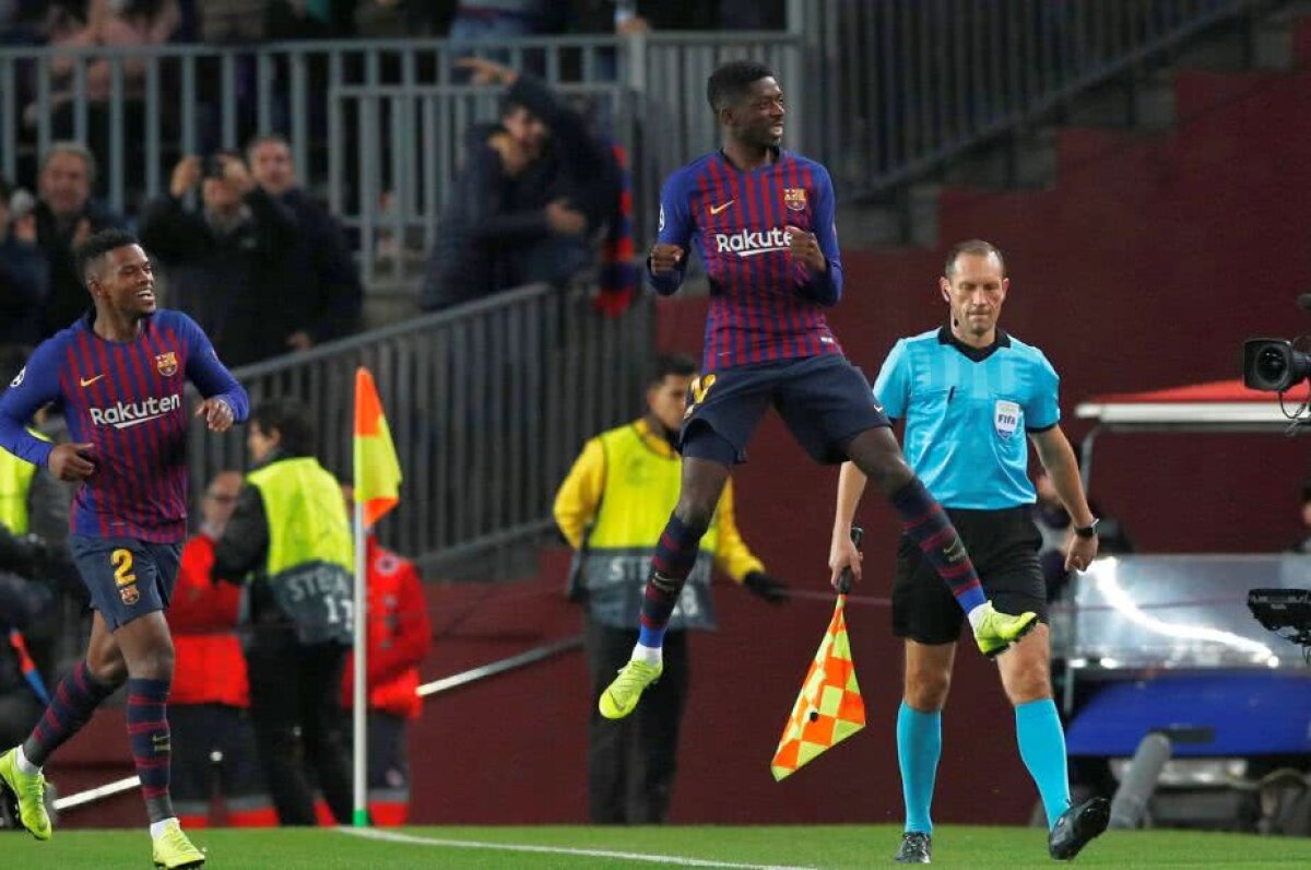 BARCELONA - TOTTENHAM 1-1 // VIDEO Aubameyang nu s-a putut abține la golul fabulos al lui Dembele: "Wouaaaahhh, micuțul meu!" » Val de ironii pe Twitter: "I-a încheiat cariera!"