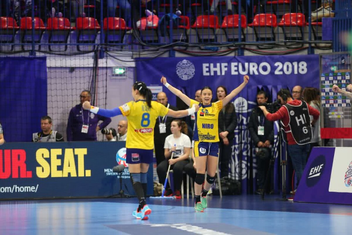 ROMÂNIA - UNGARIA 29-31 // VIDEO + FOTO Suntem în semifinalele Campionatului European de handal feminin din Franța!