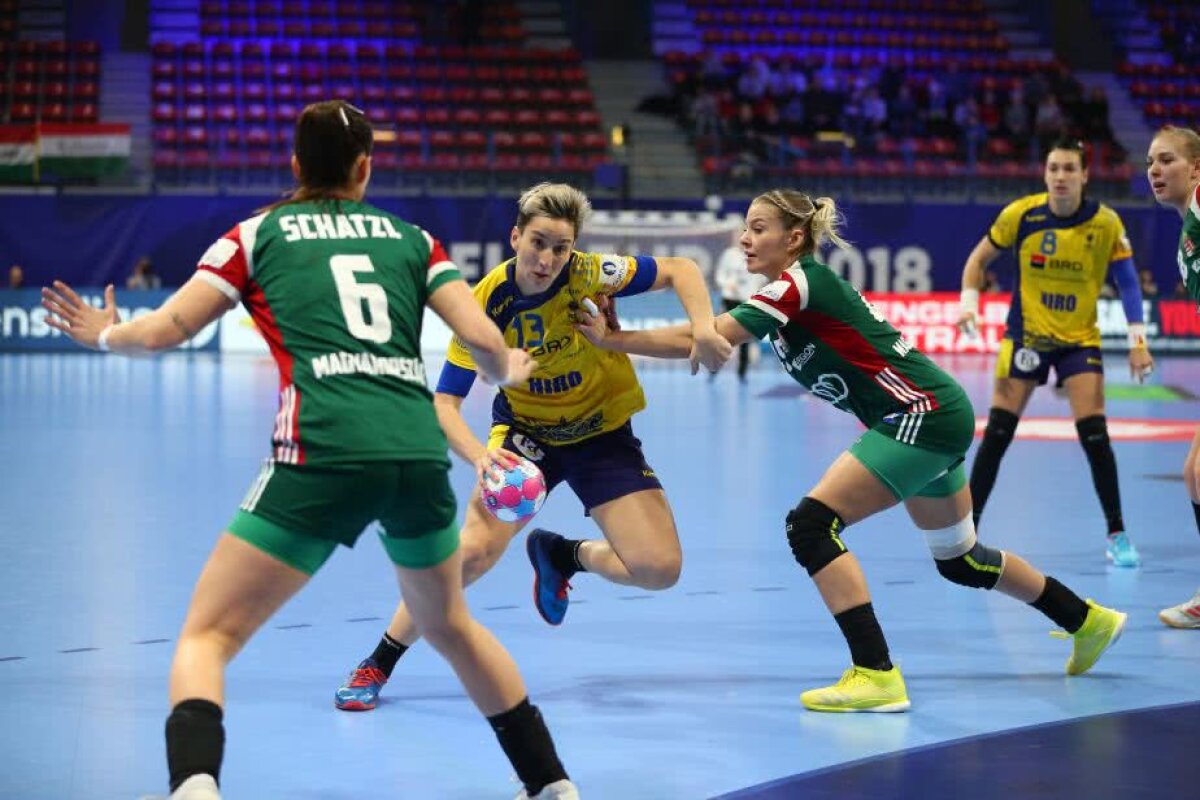 ROMÂNIA - UNGARIA 29-31 // VIDEO + FOTO Suntem în semifinalele Campionatului European de handal feminin din Franța!
