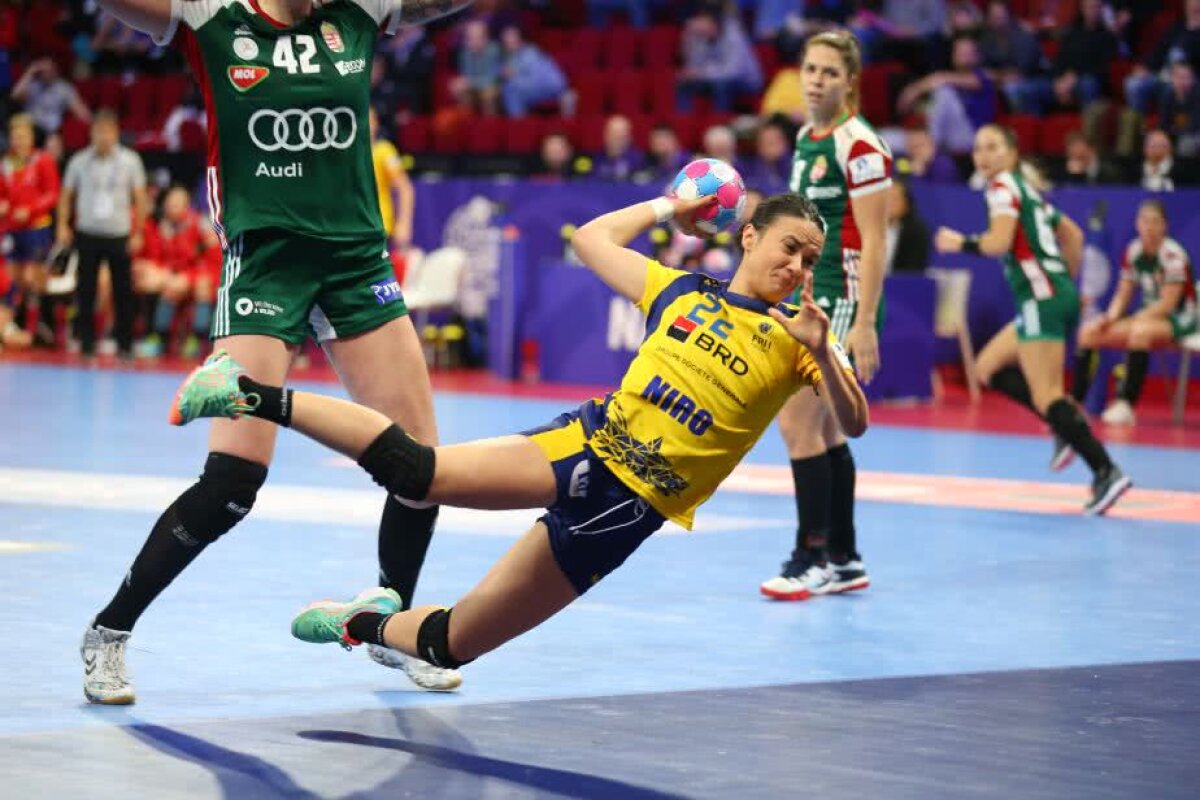 ROMÂNIA - UNGARIA 29-31 // VIDEO + FOTO Suntem în semifinalele Campionatului European de handal feminin din Franța!