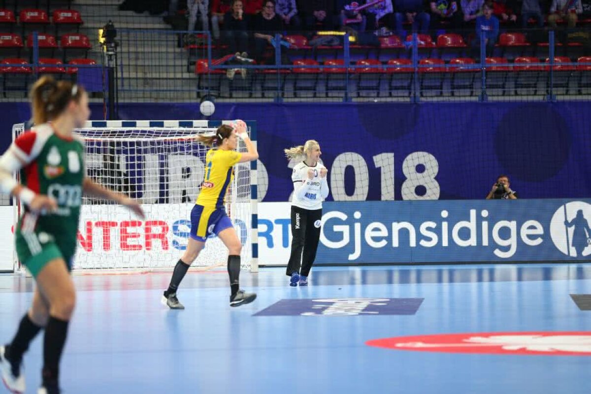 ROMÂNIA - UNGARIA 29-31 // VIDEO + FOTO Suntem în semifinalele Campionatului European de handal feminin din Franța!