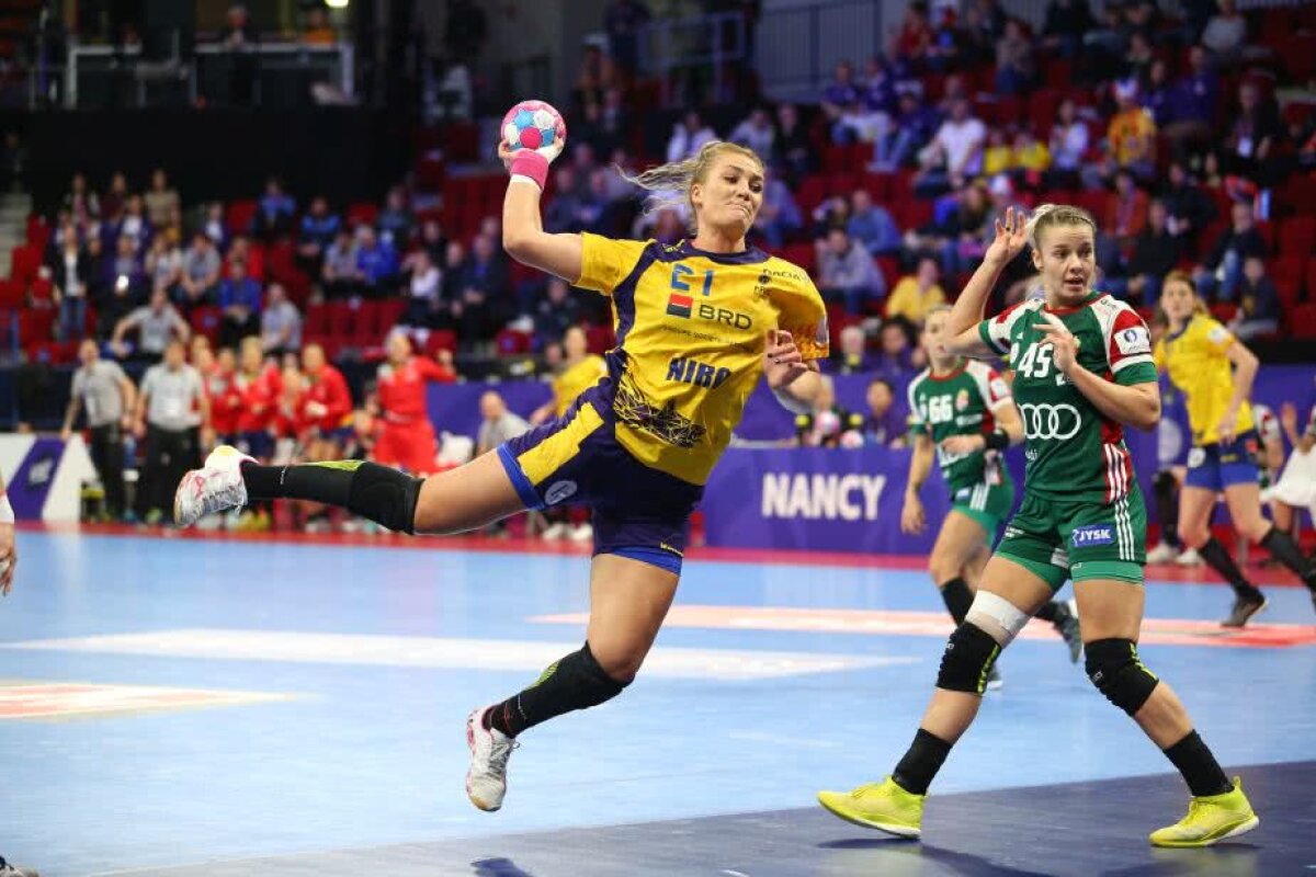 ROMÂNIA - UNGARIA 29-31 // VIDEO + FOTO Suntem în semifinalele Campionatului European de handal feminin din Franța!