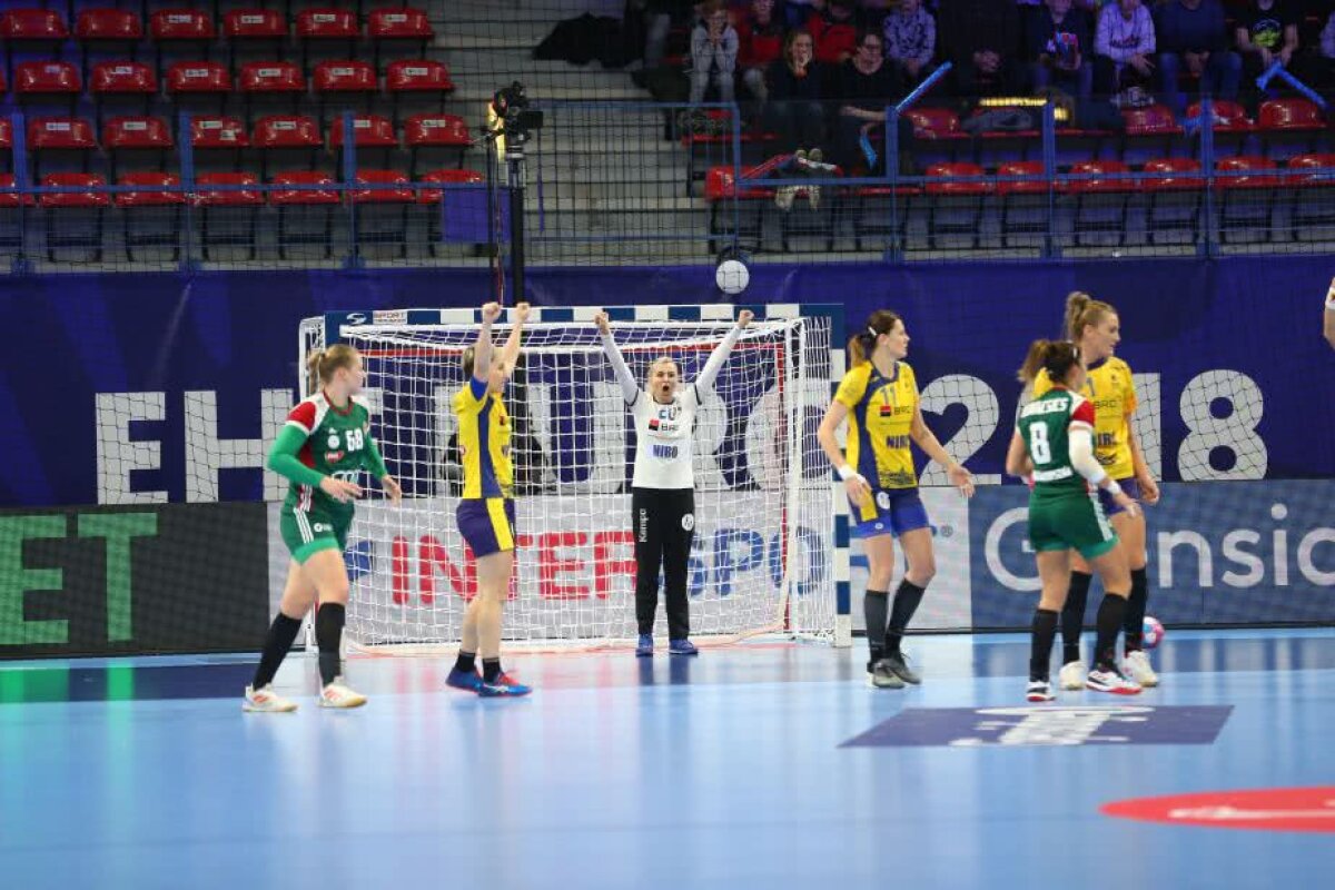 ROMÂNIA - UNGARIA 29-31 // VIDEO + FOTO Suntem în semifinalele Campionatului European de handal feminin din Franța!