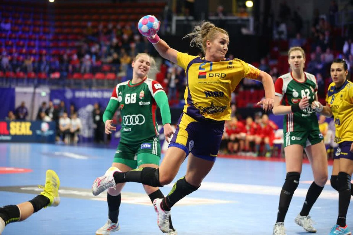 ROMÂNIA - UNGARIA 29-31 // VIDEO + FOTO Suntem în semifinalele Campionatului European de handal feminin din Franța!