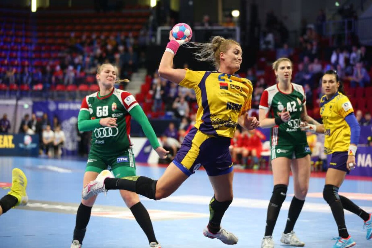 ROMÂNIA - UNGARIA 29-31 // VIDEO + FOTO Suntem în semifinalele Campionatului European de handal feminin din Franța!