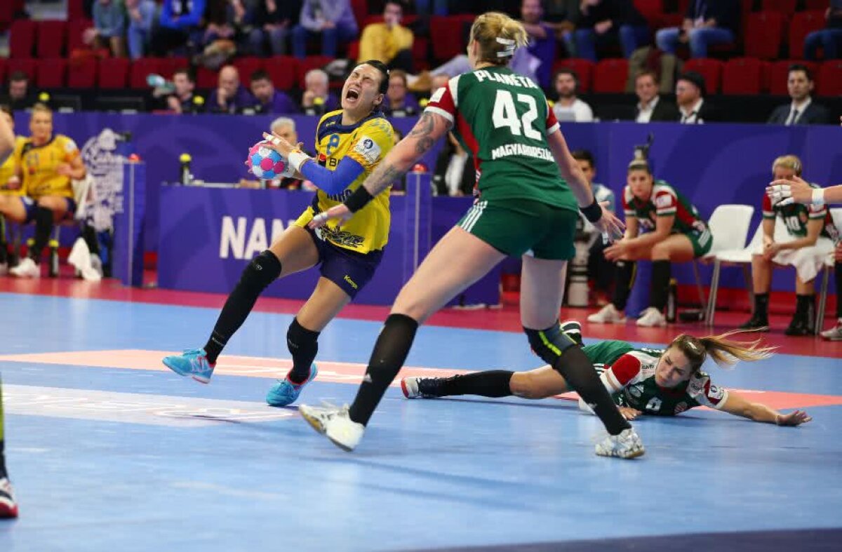ROMÂNIA - UNGARIA 29-31 // VIDEO + FOTO Suntem în semifinalele Campionatului European de handal feminin din Franța!