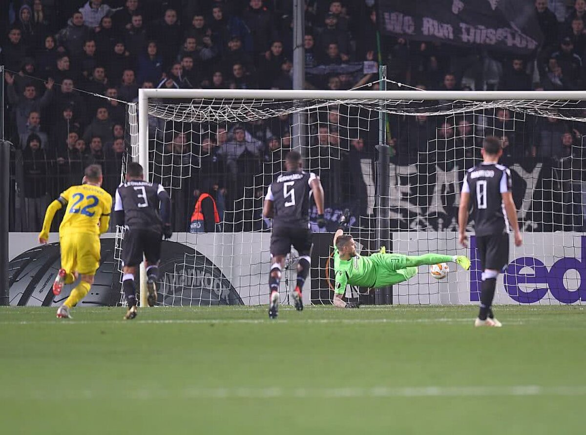 VIDEO+FOTO » Fotbalul e pe goluri, nu pe ochi frumoși! PAOK cu posesia și cu ratările, BATE cu calificarea în primăvara EL