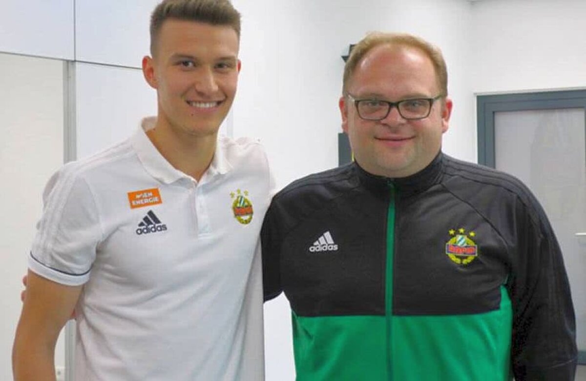 FOTO Povestea care a impresionat Austria! Colegul lui Andrei Ivan, ajutat de preot să-și revină, a fost decisiv pentru Rapid Viena » Acum un an a vandalizat o moschee!