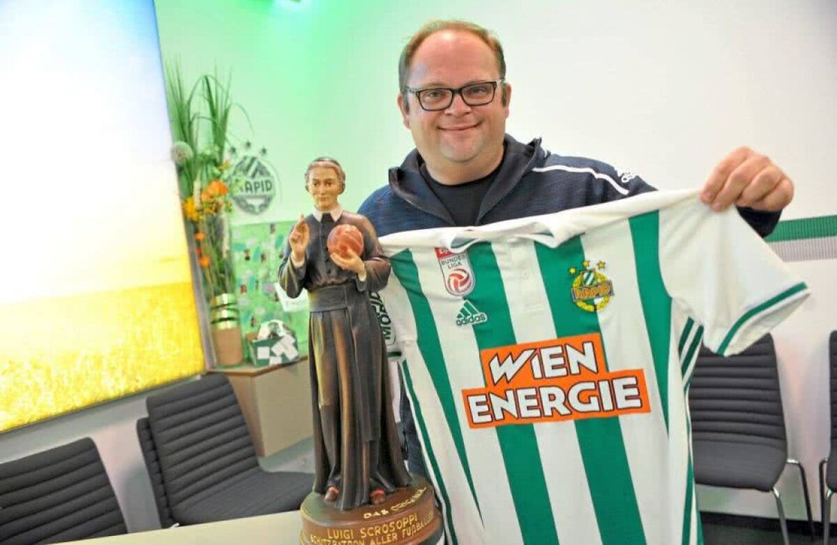 FOTO Povestea care a impresionat Austria! Colegul lui Andrei Ivan, ajutat de preot să-și revină, a fost decisiv pentru Rapid Viena » Acum un an a vandalizat o moschee!