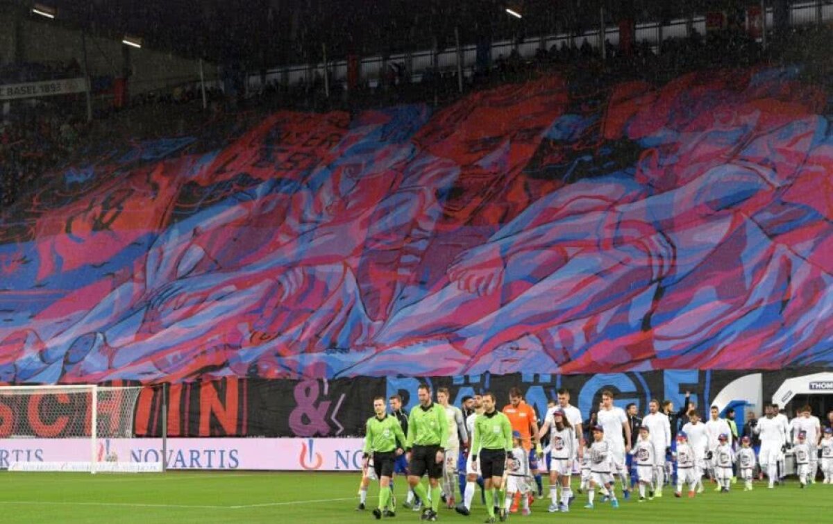 GALERIE FOTO + VIDEO Asta înseamnă scenografie 3D! Reprezentație REVOLUȚIONARĂ a fanilor lui FC Basel la aniversarea clubului