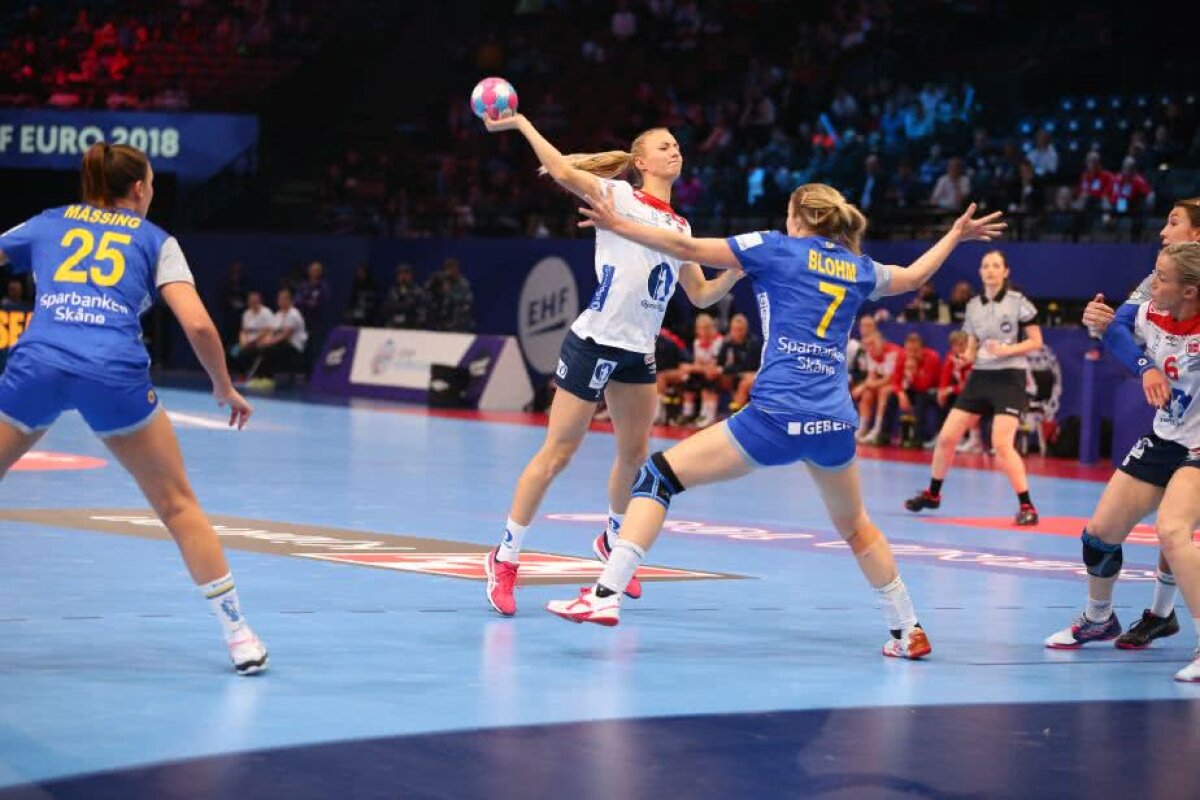 CAMPIONATUL EUROPEAN DE HANDBAL // VIDEO + FOTO Norvegia distruge Suedia în meciul pentru locul 5 » Intră totuși în istoria neagră a naționalei