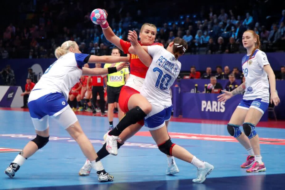 ROMÂNIA - RUSIA 22-28 // VIDEO + FOTO Spulberate fără Neagu! Ne-am prăbușit după 25 de minute în fața rusoaicelor