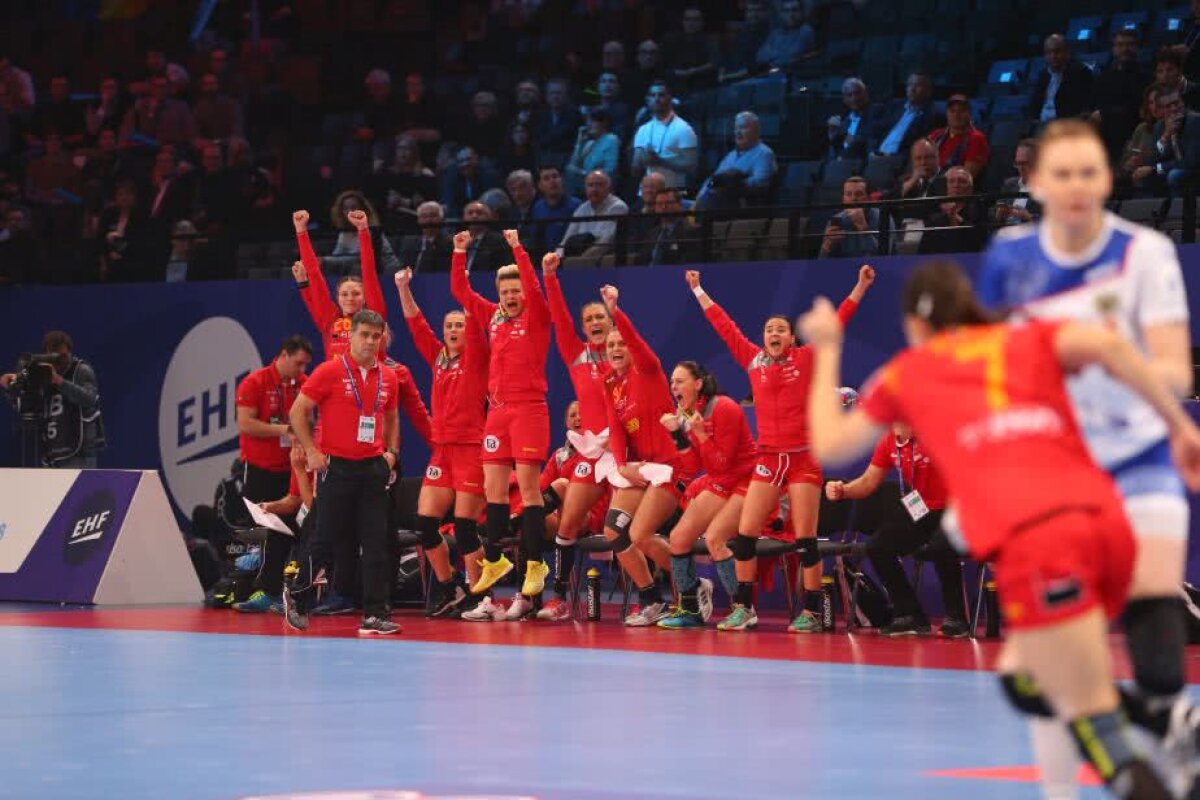 ROMÂNIA - RUSIA 22-28 // VIDEO + FOTO Spulberate fără Neagu! Ne-am prăbușit după 25 de minute în fața rusoaicelor