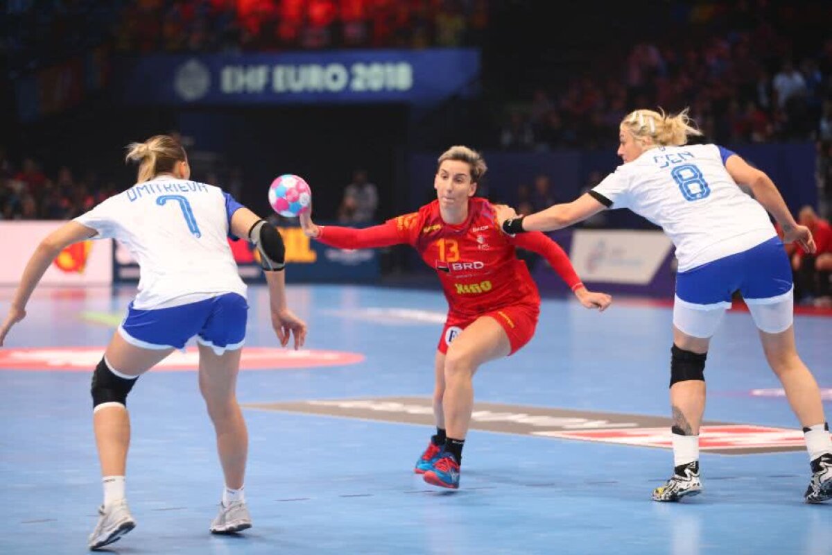 ROMÂNIA - RUSIA // Două jucătoare fantastice în prima repriză au clacat complet la reluare