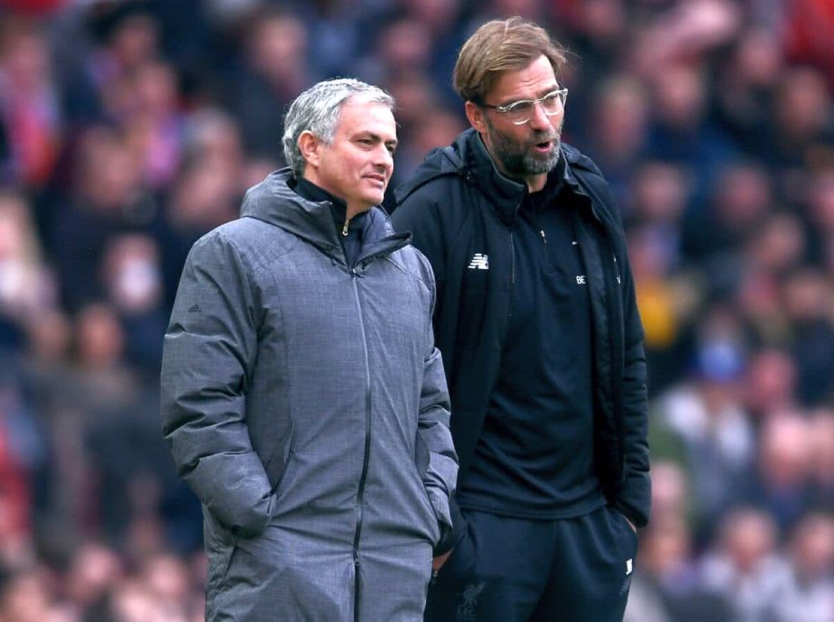 Mourinho, "săgeți" către Klopp înainte de Liverpool - United: ”Trofeele sunt importante, nu mobila din casă”