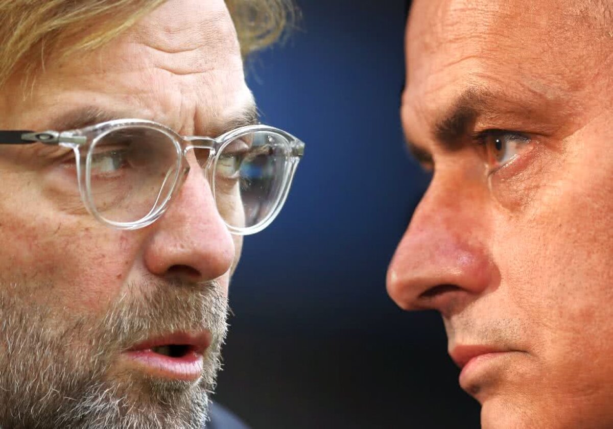 Mourinho, "săgeți" către Klopp înainte de Liverpool - United: ”Trofeele sunt importante, nu mobila din casă”