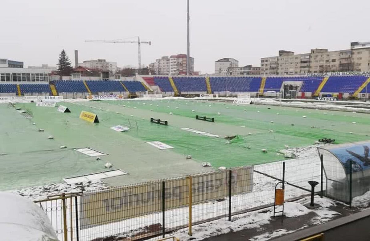 GALERIE FOTO Cod portocaliu în țară » Cum se prezintă cele 6 stadioane pe care se va juca în această etapă a Ligii 1