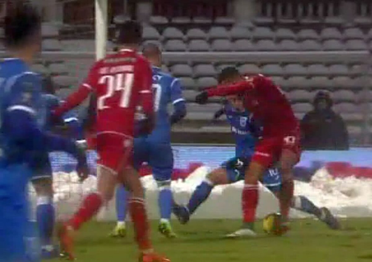 VIDEO + FOTO Evoluție GENIALĂ pentru Montini contra Craiovei! Gol cu călcâiul și hattrick pentru omul adus de Rednic 