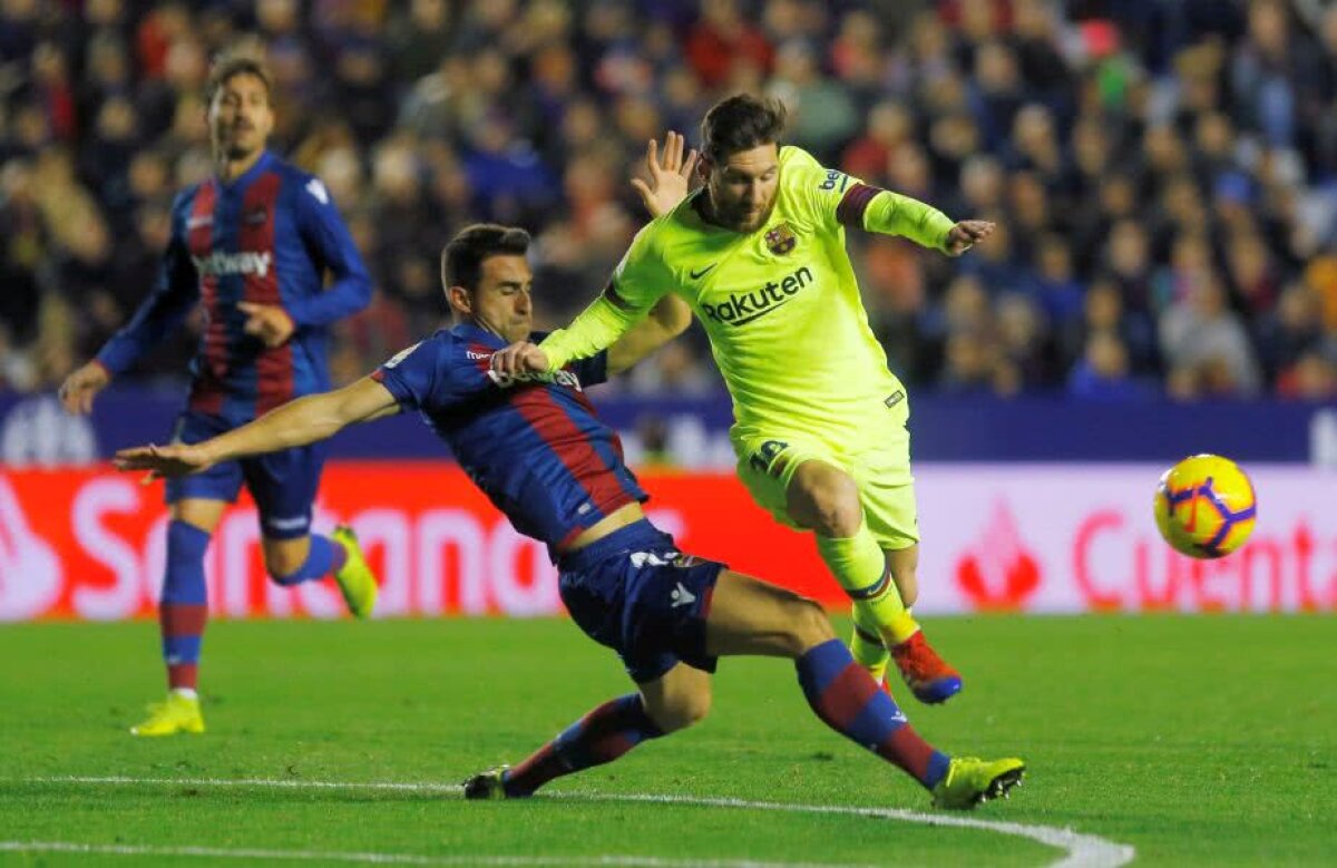 LEVANTE - BARCELONA 0-5 // VIDEO + FOTO Leo Messi, ce fenomen! Hattrick de senzație și victorie categorică pentru Barcelona în deplasare