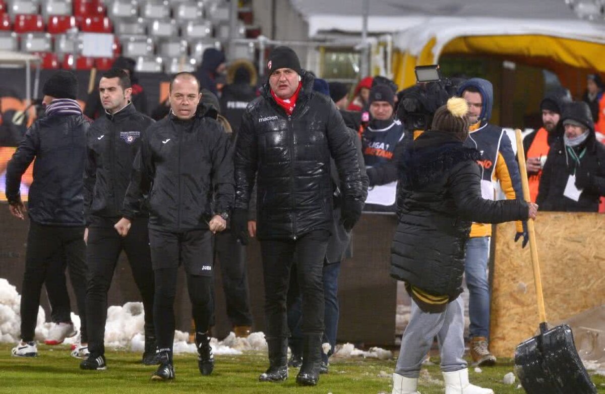 GSP LIVE // VIDEO Haz de necaz la Dinamo » Declarații haioase ale lui Alexandru David despre un oficial: "E în play-off la dat zăpada"