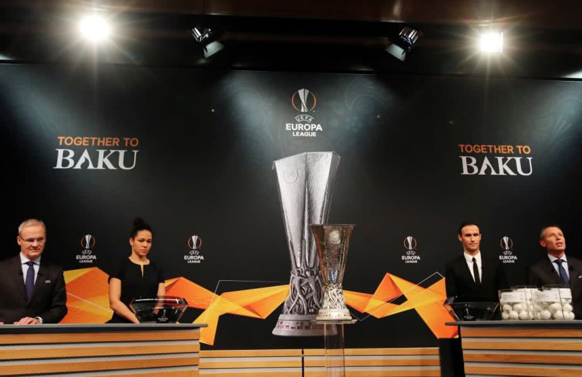 TRAGERE LA SORȚI EUROPA LEAGUE // FOTO Meciuri spectaculoase în "16-imi" » Duel-șoc pentru echipa lui Andrei Ivan + confruntare între doi români