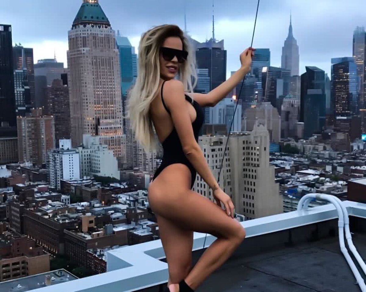 GALERIE FOTO Interzis minorilor! A pozat goală: modelul de fitness Miss Allena a provocat haos pe Instagram