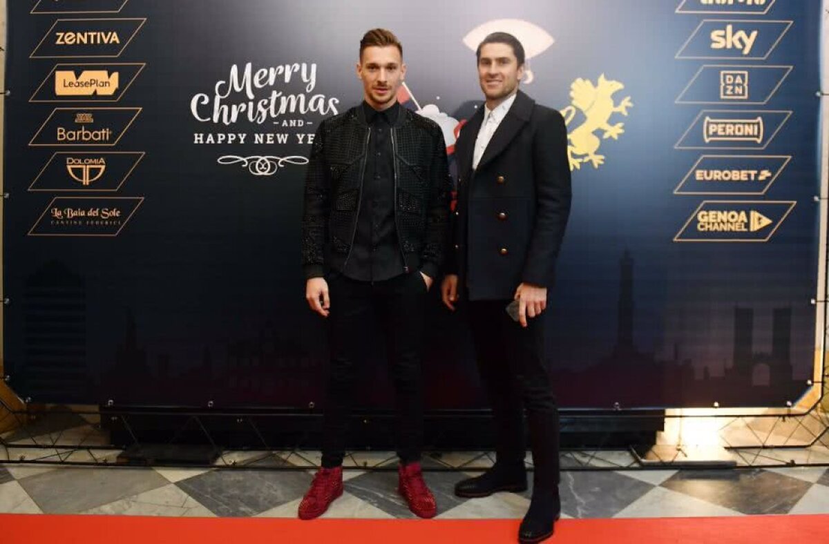 FOTO Ionuț Radu se pregătește pentru un final infernal de 2018 » Imagini de la petrecerea de Crăciun a celor de la Genoa