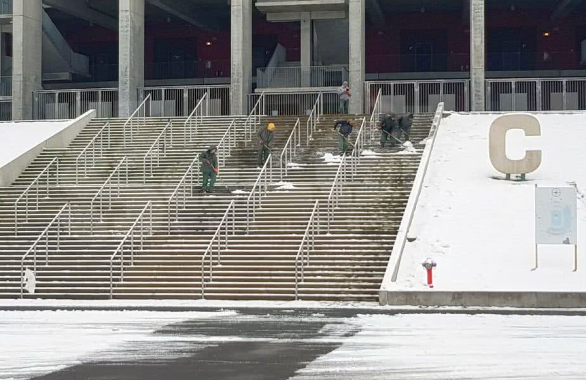 VIDEO+FOTO EXCLUSIV Imagini de la Național Arena: cum arată gazonul înainte de FCSB - CFR Cluj