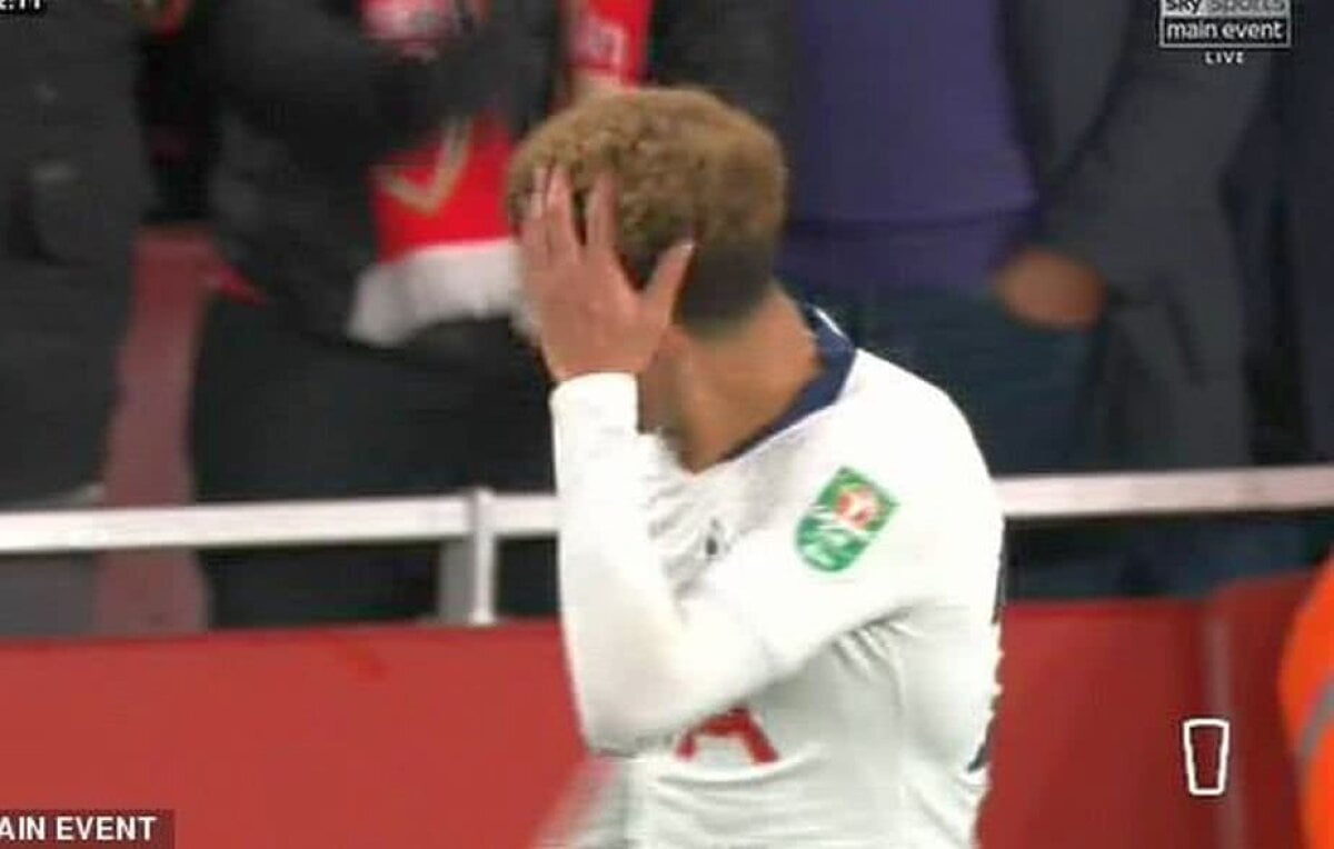 Scandal în Arsenal - Tottenham! Dele Alli, lovit în cap cu o sticlă: ”Doar un idiot poate face asta”