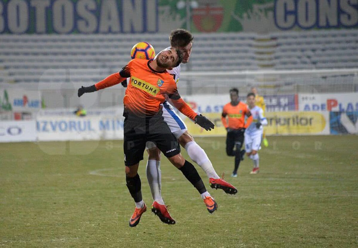 VIDEO + FOTO Fotbalistul hulit de Becali a decis FC Botoșani - Călărași! Clasamentul actualizat