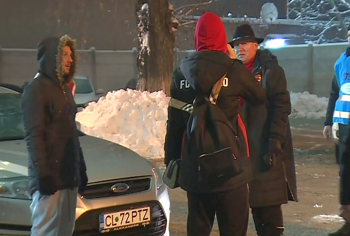 FOTO Incidente grave la Giurgiu! Soția lui Hanca: "Am fost atacată de fanii lui Dinamo, sunt în stare de șoc!" » Fotbalistul cere rezilierea