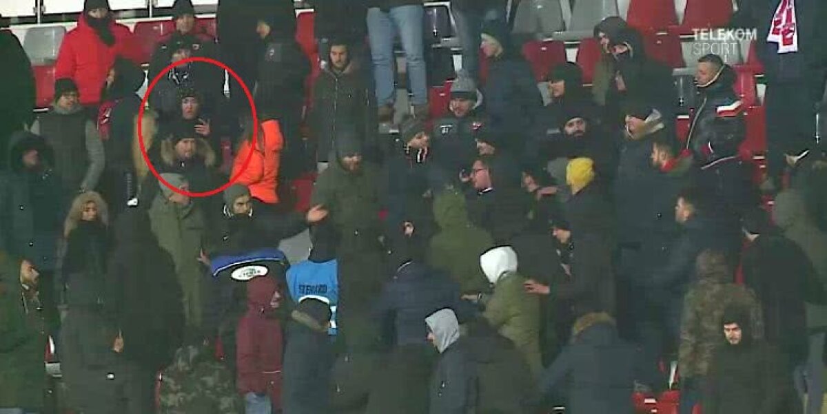 VIDEO+FOTO Filmul evenimentelor de la Giurgiu » Cum s-a derulat pas cu pas scandalul dintre soția lui Hanca și fani: "Vă bateți joc de Dinamo!"